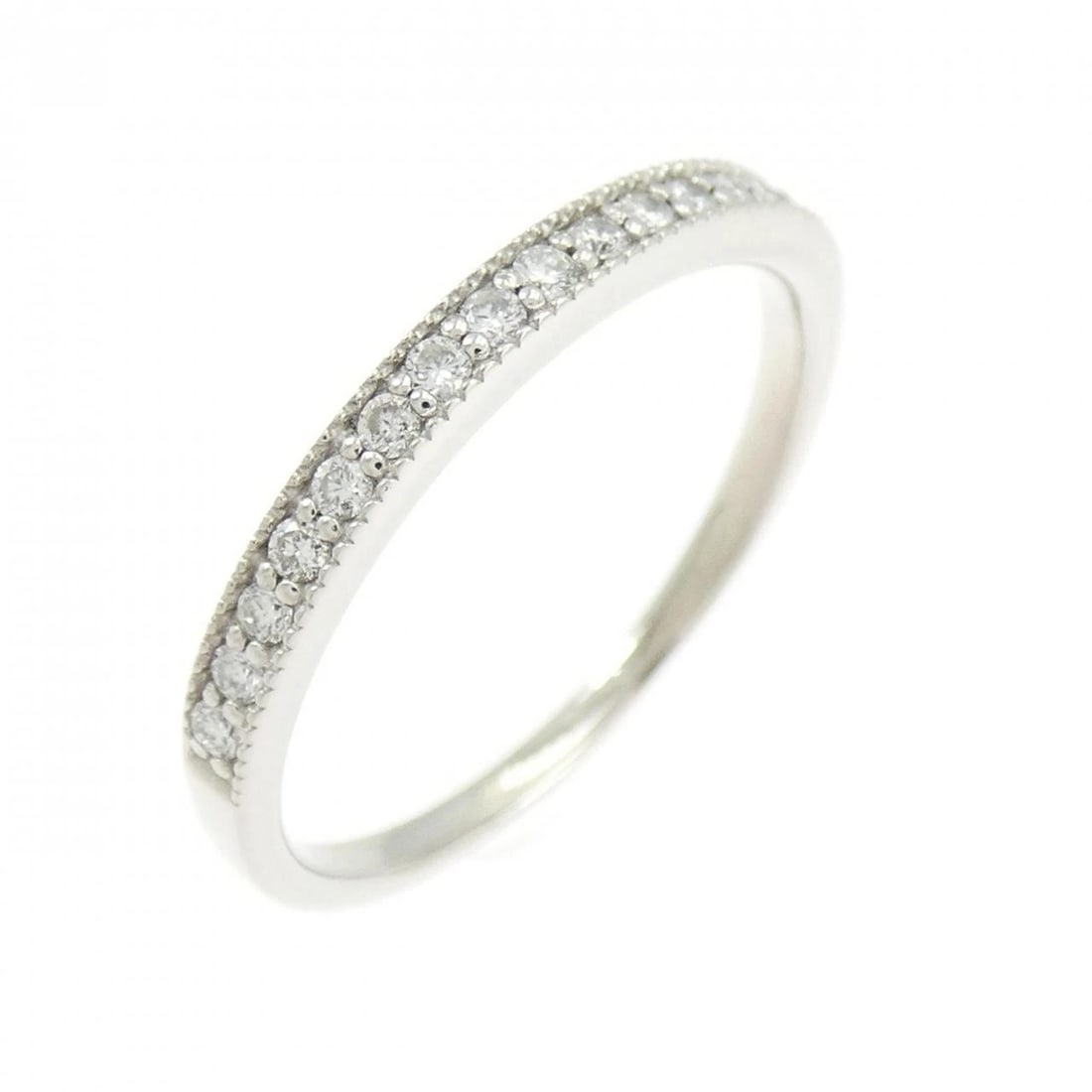 PT900 DIAMOND RING: PT900 Diamond Ring Brand: Unbranded Type/Style: Diamond Ring Material: PT900, Color: Silver Size: US 7 1/4 Accessories: None Accessories Notice: When purchasing pre-owned goods, please refer to the