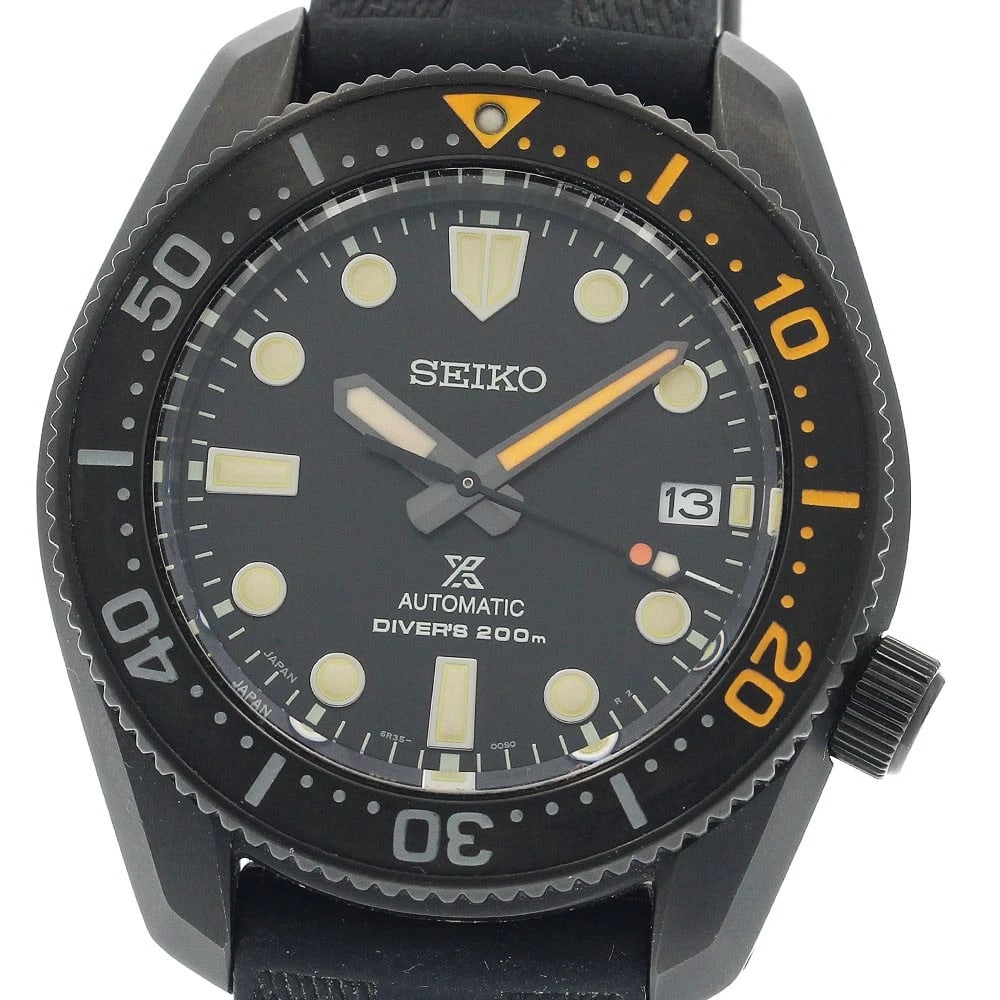SEIKO PROSPEX DIVER SCUBA BLACK DIAL AUTOMATIC WATCH: SEIKO Prospex Diver Scuba black Dial Automatic Watch Brand: SEIKO Type/Style: Wristwatch Material: Band Material rubber, Case Material Stainless Steel Color: Dial Color black Size: Case Size
