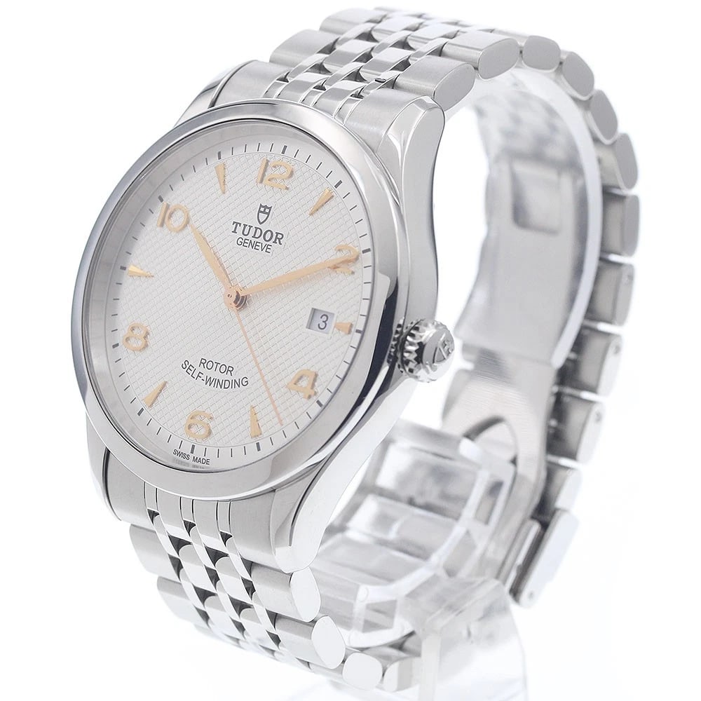 TUDOR DATE SILVER DIAL AUTOMATIC WATCH - 2