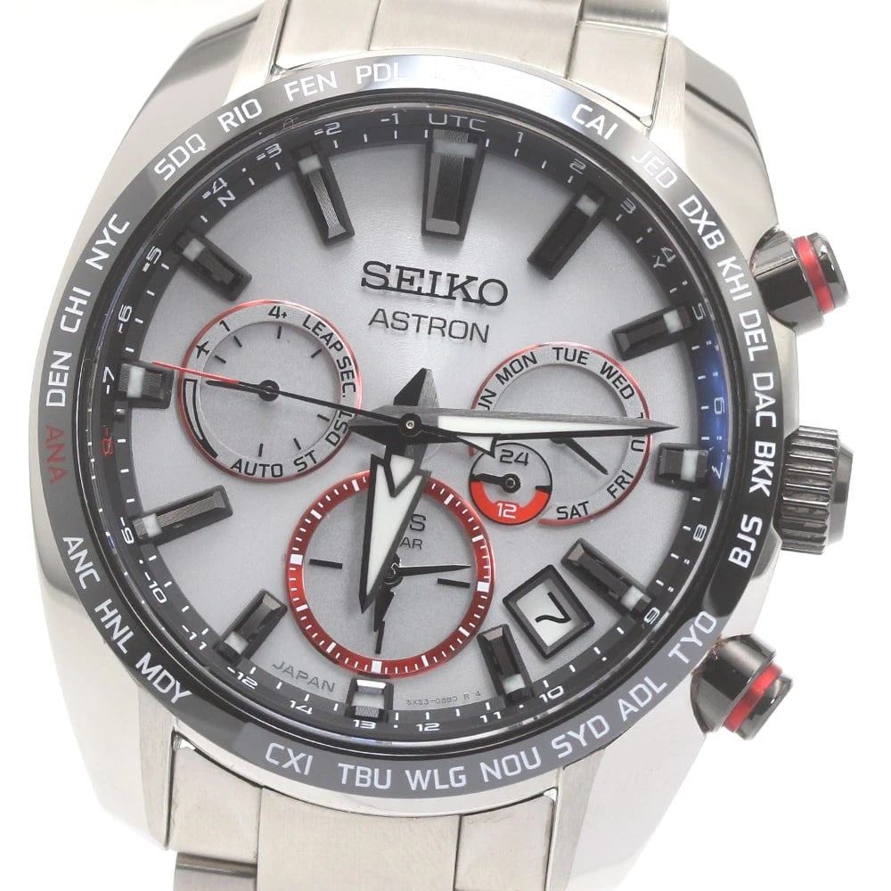 SEIKO ASTRON SHOHEI OHTANI LIMITED EDITION SOLAR POWERED WATCH: SEIKO Astron Shohei Ohtani Limited Edition Solar Powered Watch Brand: SEIKO Type/Style: Wristwatch Material: Band Material Stainless Steel, Case Material Stainless Steel / ceramic Color: Dial Color