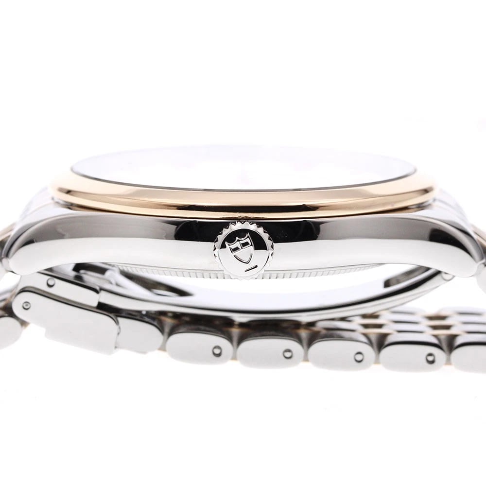 TUDOR DATE DIAMOND SILVER DIAL AUTOMATIC WATCH - 3