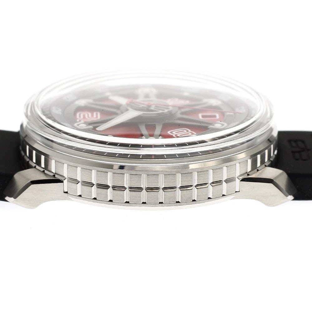 BOMBERG DATE RED DIAL AUTOMATIC WATCH - 3