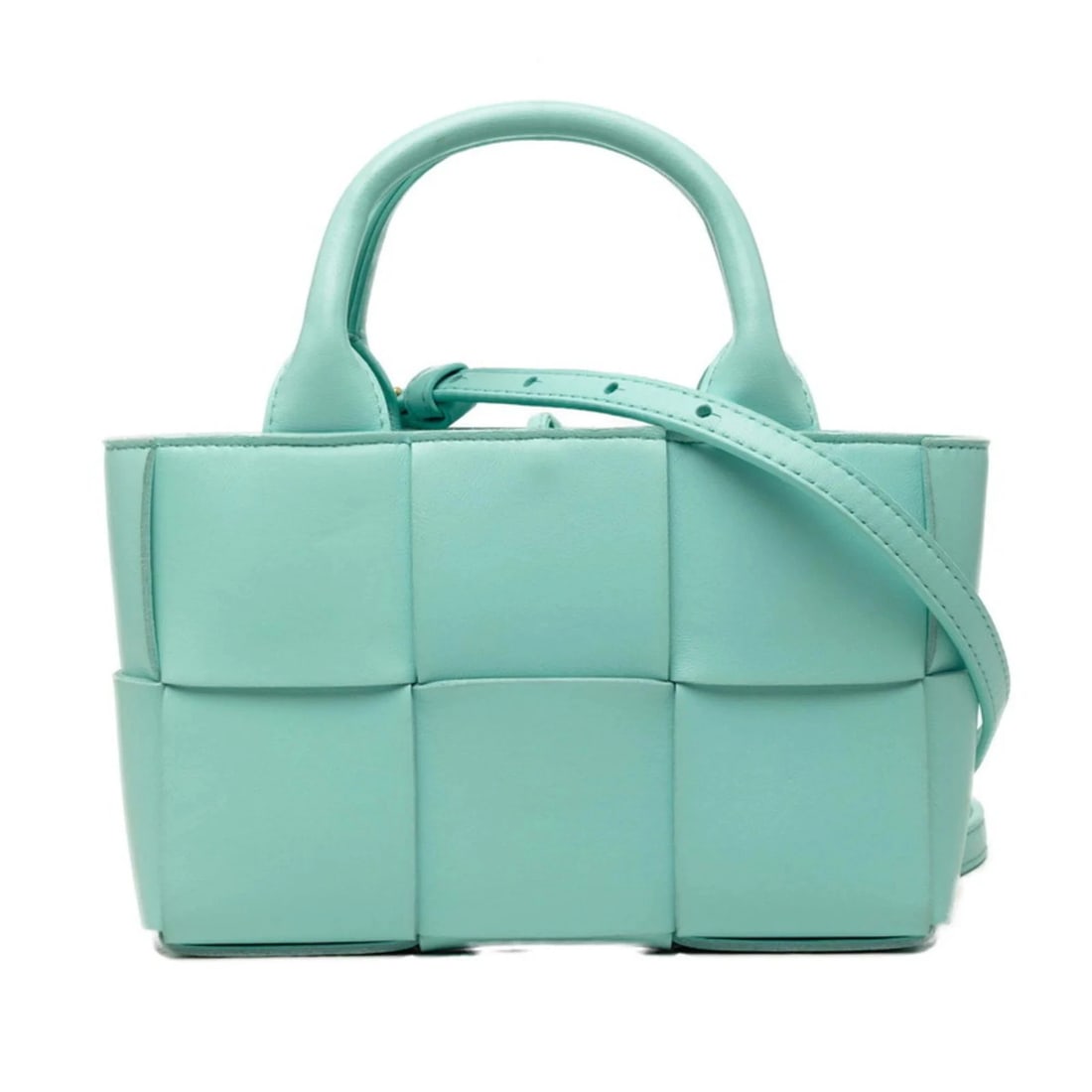 BOTTEGA VENETA MAXI INTRECCIATO CANDY ARCO TOTE BAG SHOULDER 2-WAY: Bottega Veneta Maxi Intrecciato Candy Arco Tote Bag Shoulder 2-Way Brand: Bottega Veneta Type/Style: Shoulder bag, Tote bag Material: Leather Color: Blue Size: (HxWxD) 13cm x 19.5cm x 6.5cm / 5.11''