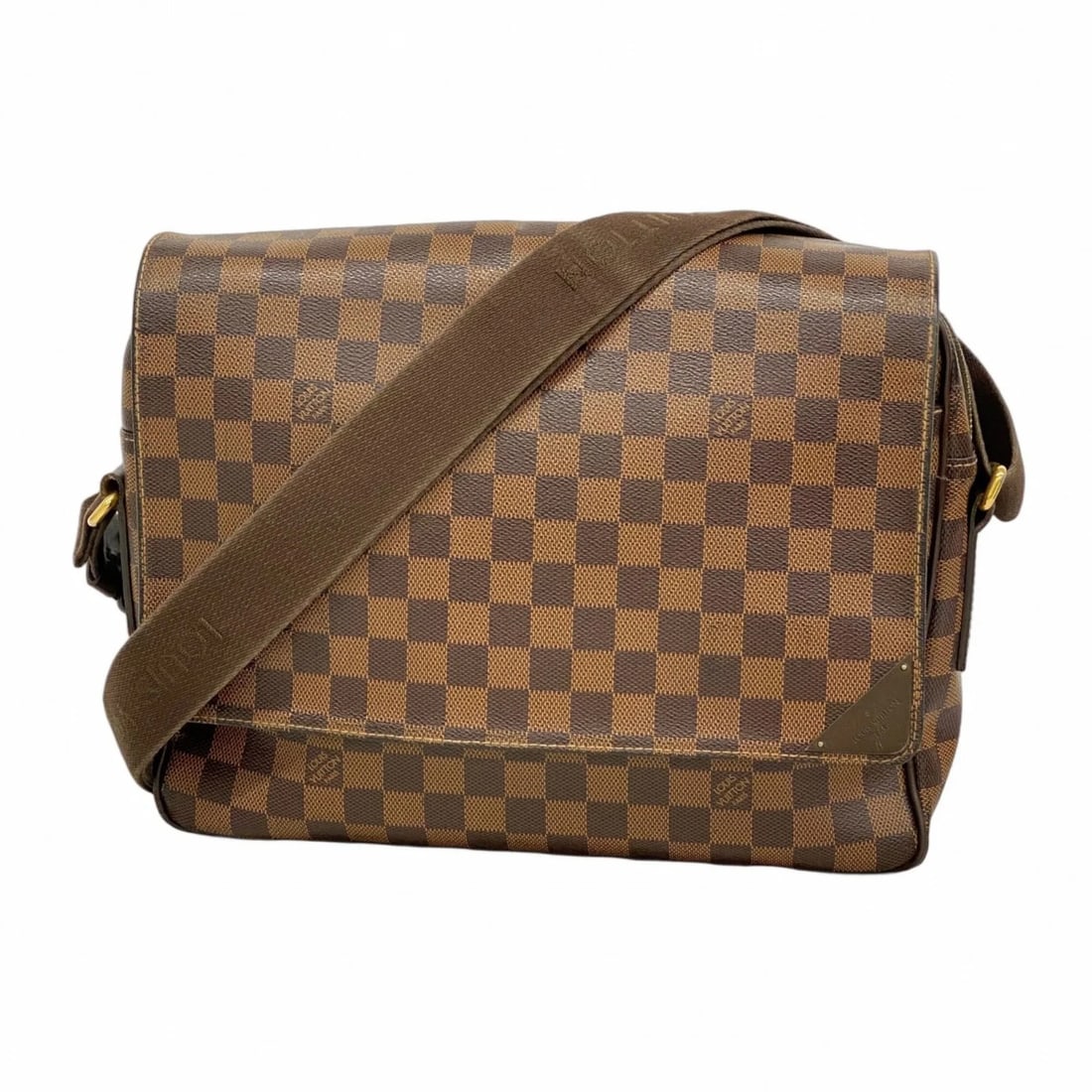 LOUIS VUITTON DAMIER SHELTON MM SHOULDER BAG EBENE: Louis Vuitton Damier Shelton MM Shoulder Bag Ebene Brand: Louis Vuitton Type/Style: Shoulder bag Material: PVC coated canvas Color: Ebene Size: (HxWxD) 25cm x 32cm x 8.5cm / 9.84'' x 12.59'' x 3.34'' 