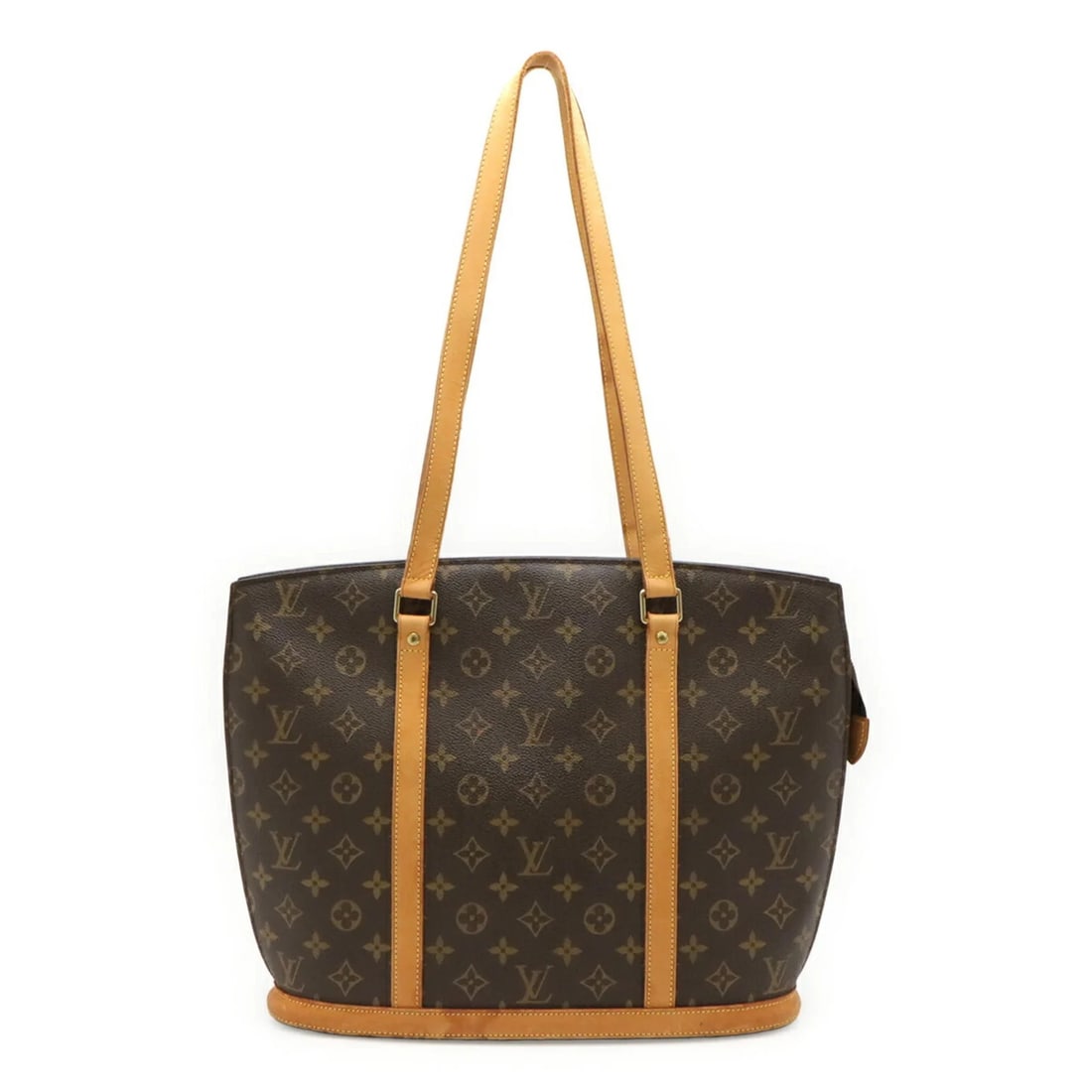 LOUIS VUITTON MONOGRAM BABYLON TOTE BAG SHOULDER: LOUIS VUITTON Monogram Babylon Tote Bag Shoulder Brand: Louis Vuitton Type/Style: Shoulder bag, Tote bag Material: Monogram , Canvas Color: Brown Size: (HxWxD) 31cm x 35cm x 11cm / 12.2'' x 13.77'' x 