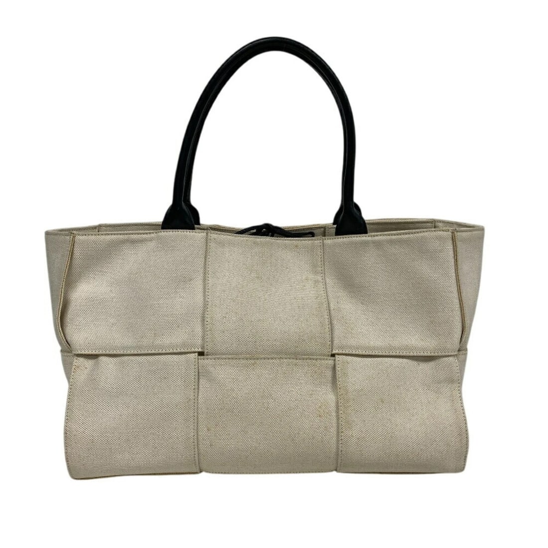 BOTTEGA VENETA THE ARCOTO HANDBAG BAG FOR AND MEN, IVORY: BOTTEGA VENETA The Arcoto Handbag Bag for and Men, Ivory Brand: Bottega Veneta Type/Style: Handbag Material: Canvas , Leather Color: Ivory Size: (HxWxD) 24cm x 37cm x 16cm / 9.44'' x 14.56'' x 6.29''