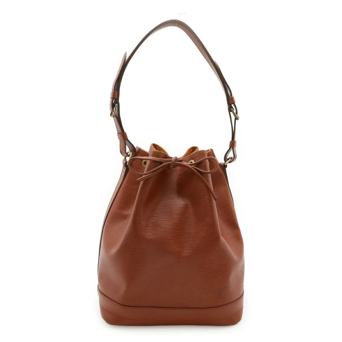 LOUIS VUITTON EPI NOE SHOULDER BAG LEATHER KENYA: LOUIS VUITTON Epi Noe Shoulder Bag Leather Kenya Brand: Louis Vuitton Type/Style: Shoulder bag Material: Epi leather Color: Kenyan brown Size: (HxWxD) 33cm x 26cm x 19cm / 12.99'' x 10.23'' x 7.48''