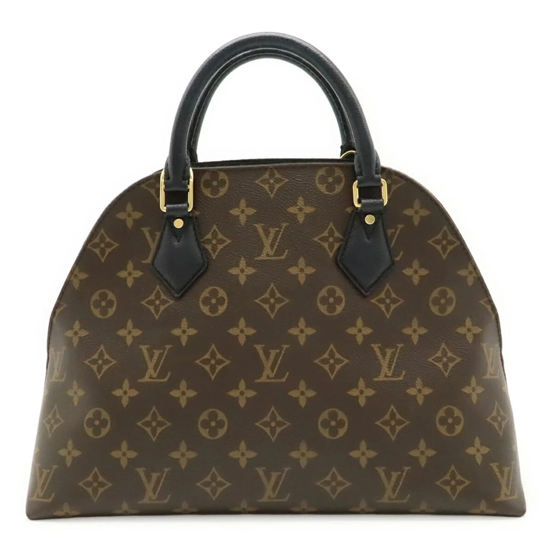 LOUIS VUITTON MONOGRAM ALMA HANDBAG INTO NOIR BLACK: LOUIS VUITTON Monogram Alma Handbag Into Noir Black Brand: Louis Vuitton Type/Style: Handbag Material: Monogram , PVC Color: Black, Monogram, Noir Size: (HxWxD) 24cm x 33cm x 14cm / 9.44'' x 12.99'' x