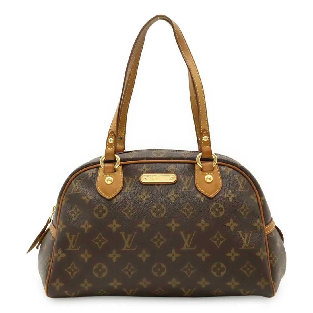 LOUIS VUITTON MONOGRAM MONTORGUEIL PM SHOULDER BAG: LOUIS VUITTON Monogram Montorgueil PM Shoulder Bag Brand: Louis Vuitton Type/Style: Handbag, Shoulder bag Material: Monogram , Canvas , PVC , Coated canvas Color: Brown,Monogram Size: (HxWxD)20cm x 31