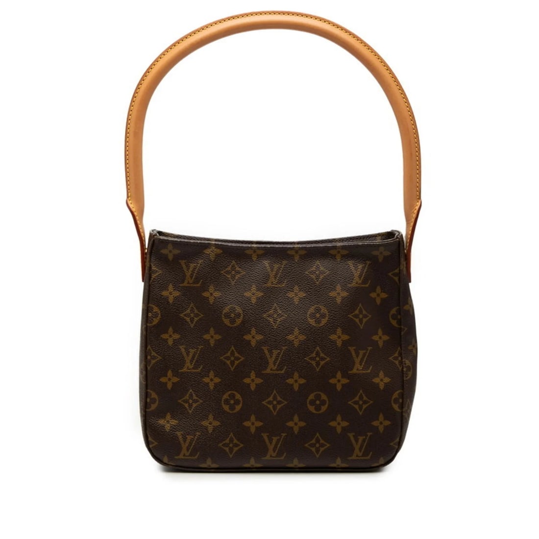 LOUIS VUITTON MONOGRAM LOOPING MM SHOULDER BAG HANDBAG: Louis Vuitton Monogram Looping MM Shoulder Bag Handbag Brand: Louis Vuitton Type/Style: Handbag, Shoulder bag Material: PVC,Leather Color: Brown Size: (HxWxD)21cm x 24cm x 10cm / 8.26'' x 9.44'' x 3.9