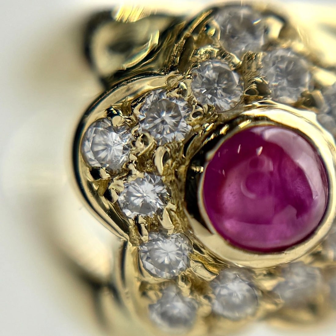 FLOWER MOTIF DESIGN RING - 3