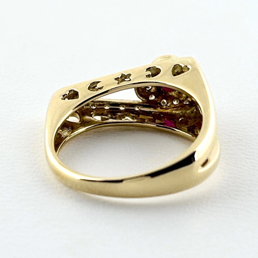 FLOWER MOTIF DESIGN RING - 4