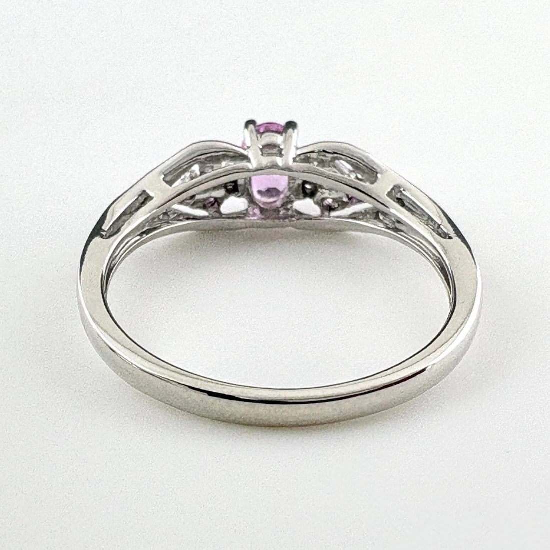 PINK SAPPHIRE DESIGN RING - 3
