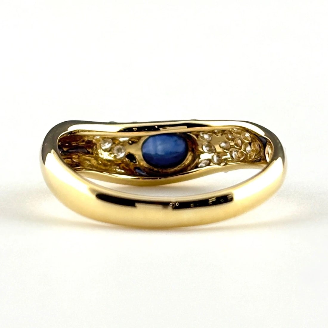SAPPHIRE DESIGN RING - 4