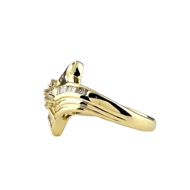 MELEE DIAMOND DESIGN RING - 3
