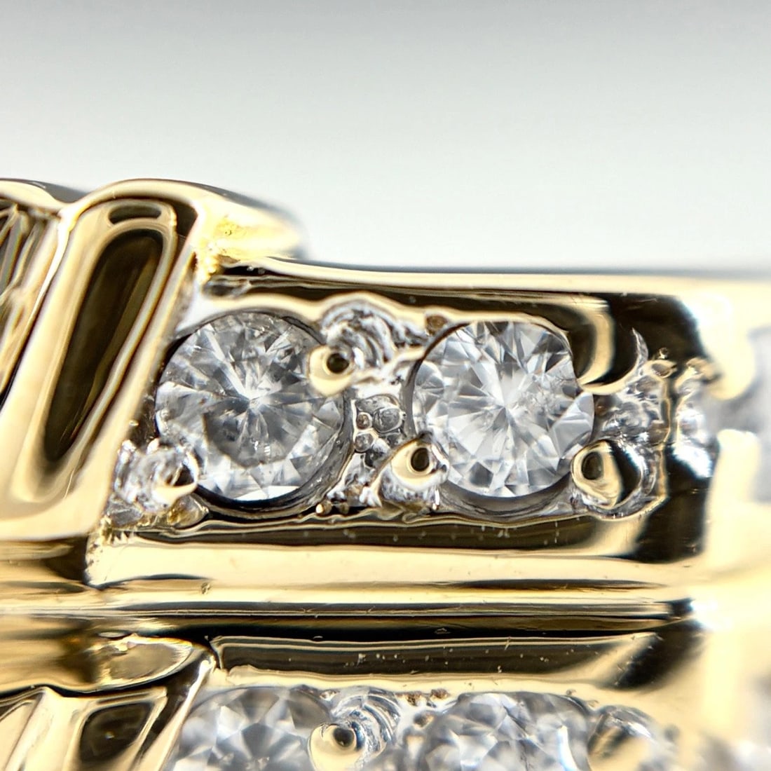 MELEE DIAMOND DESIGN RING - 2