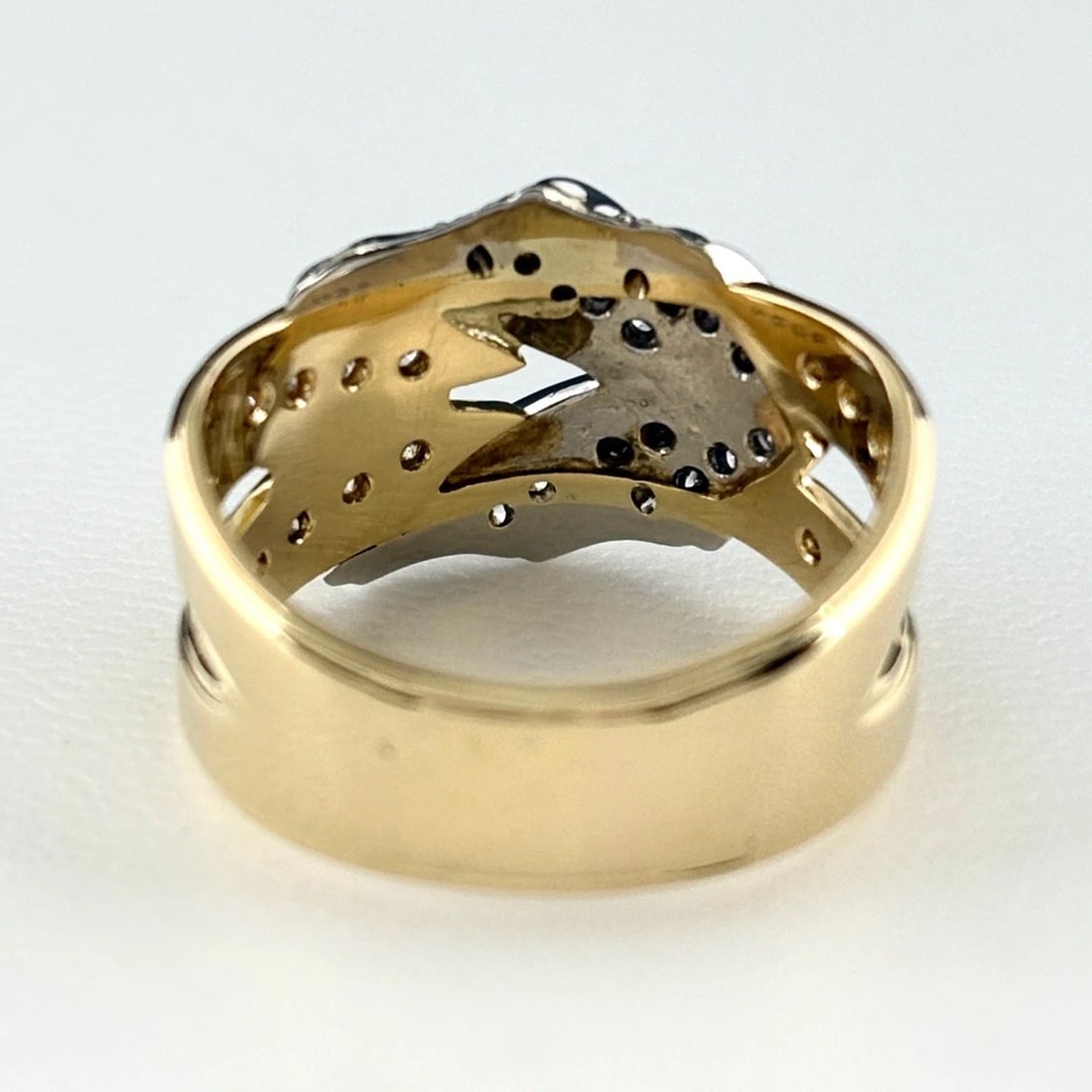 MELEE DIAMOND DESIGN RING - 3