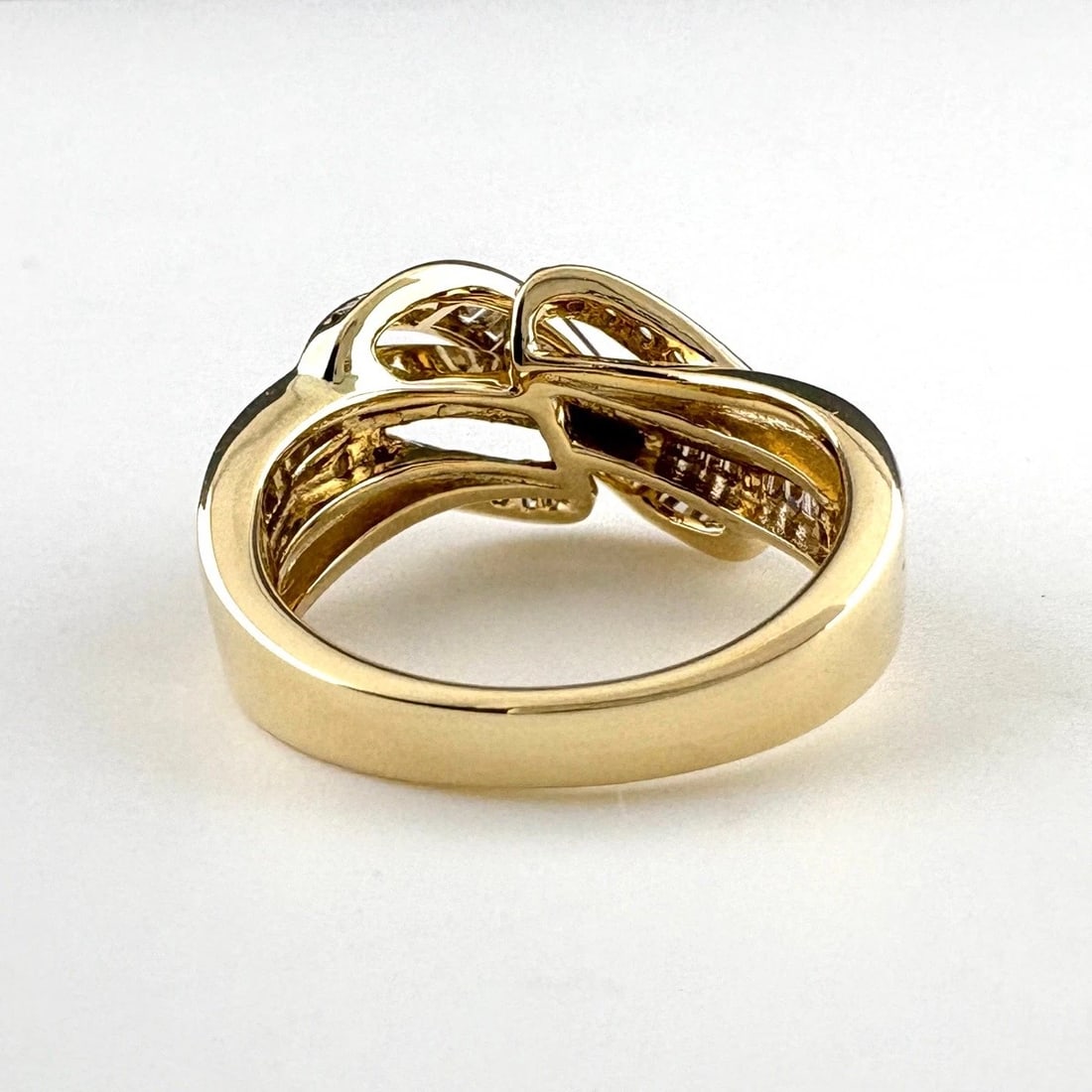 MELEE DIAMOND DESIGN RING - 4