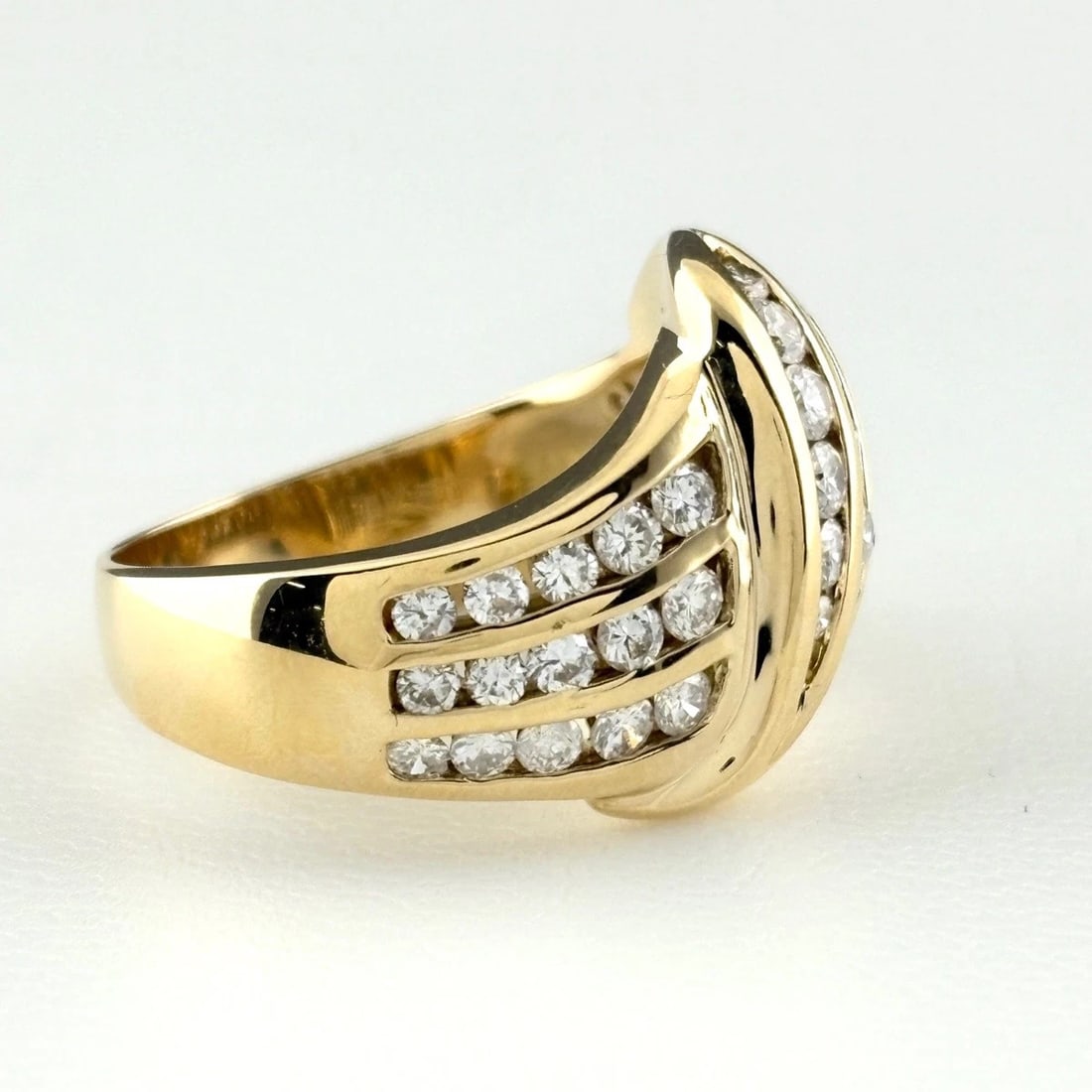 MELEE DIAMOND DESIGN RING - 3
