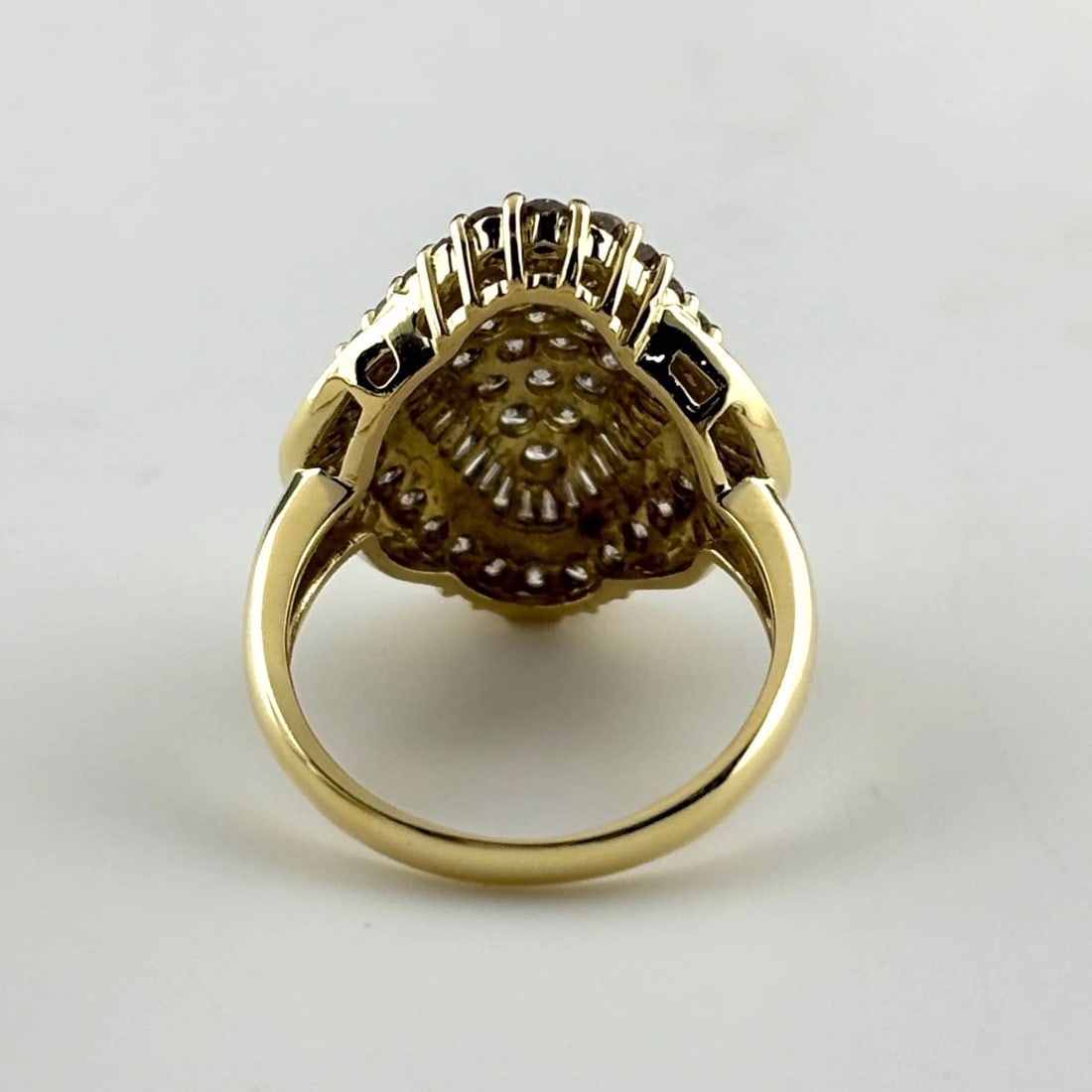 MELEE DIAMOND DESIGN RING - 4