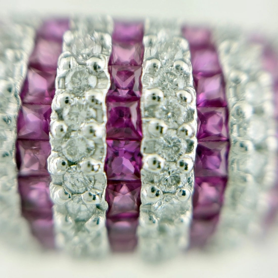 RUBY DESIGN MELEE DIAMOND RING - 2