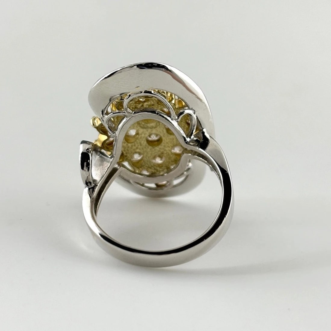 MELEE DIAMOND DESIGN RING - 4
