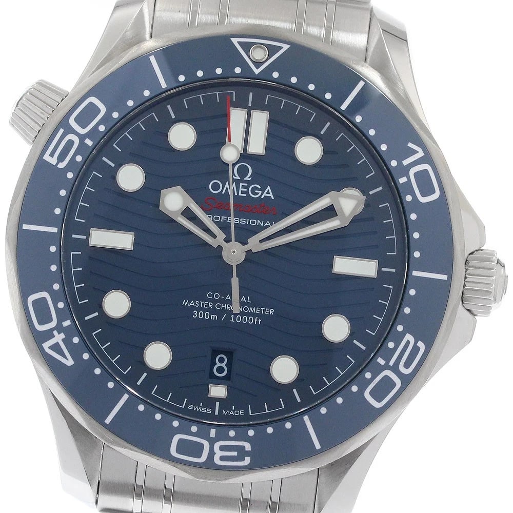 OMEGA SEAMASTER CO-AXIAL AUTOMATIC WATCH: OMEGA Seamaster Co-Axial Automatic Watch Brand: OMEGA Type/Style: Wristwatch Material: Band Material Stainless Steel, Case Material Stainless Steel Color: Case Color Silver Band Color Silver Dial