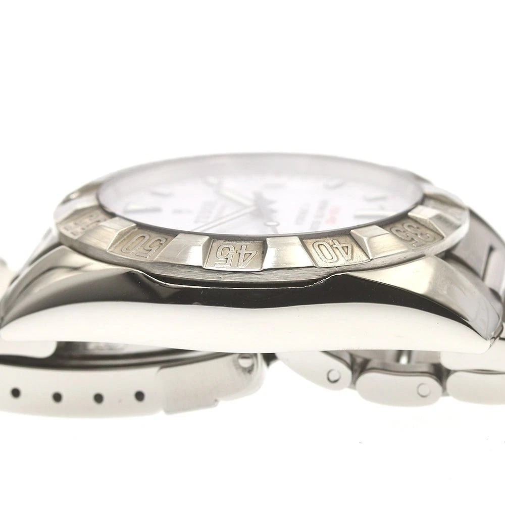 TUDOR HYDRODATE WHITE AUTOMATIC WATCH - 4