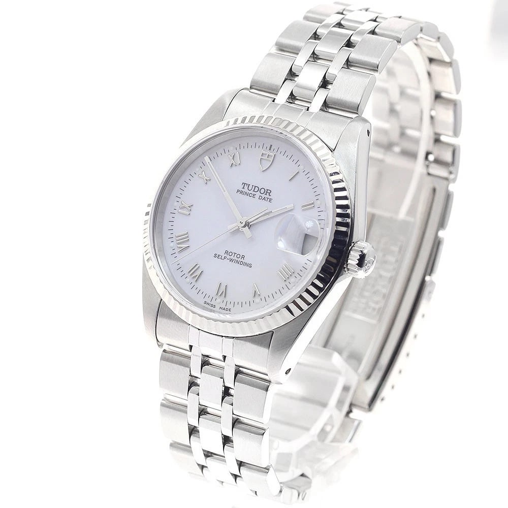 TUDOR PRINCE DATE WG BEZEL AUTOMATIC WATCH - 2