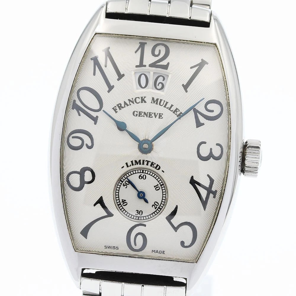 FRANCK MULLER TONNEAU CURVEX AUTOMATIC WATCH: FRANCK MULLER Tonneau Curvex automatic Watch Brand: FRANCK MULLER Type/Style: Wristwatch Material: Band Material Stainless Steel, Case Material Stainless Steel Color: Case Color Silver Band Color Silv