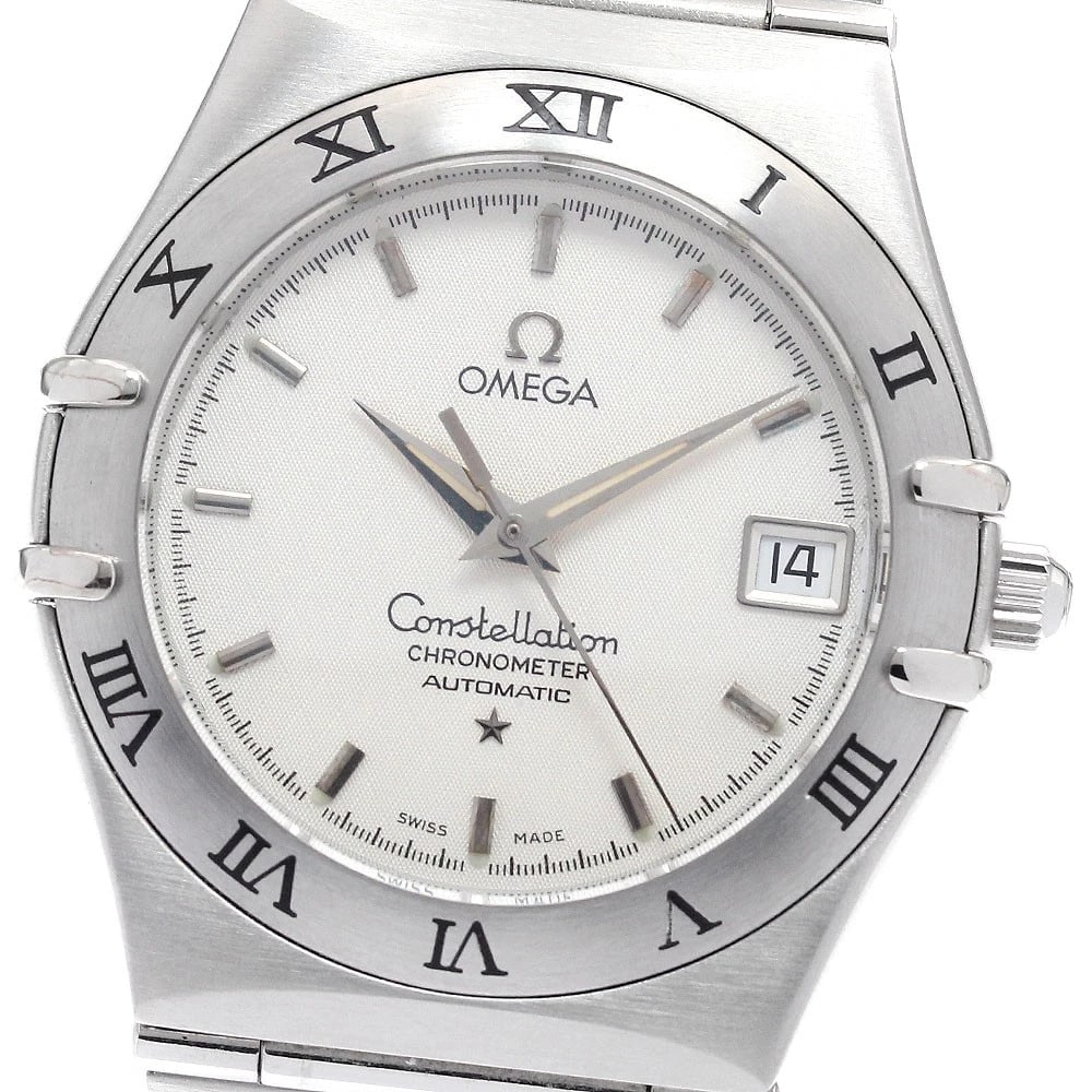OMEGA CONSTELLATION DATE CHRONOMETER AUTOMATIC WATCH: OMEGA Constellation Date Chronometer Automatic Watch Brand: OMEGA Type/Style: Wristwatch Material: Band Material Stainless Steel, Case Material Stainless Steel Color: Dial Color Silver Band Color
