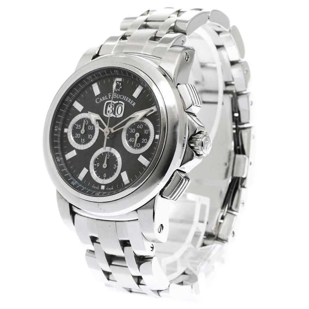 CARL F.BUCHERER CHRONOGRAPH DATE AUTOMATIC WATCH (1 of 2)