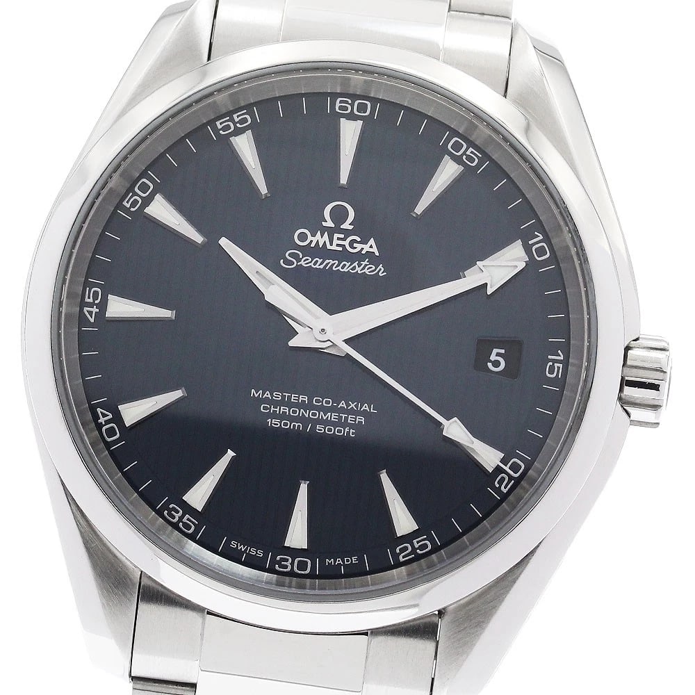 OMEGA SEAMASTER AQUA TERRA AUTOMATIC WATCH: OMEGA Seamaster Aqua Terra Automatic Watch Brand: OMEGA Type/Style: Wristwatch Material: Band Material Stainless Steel, Case Material Stainless Steel Color: Case Color Silver Band Color Silver Dial