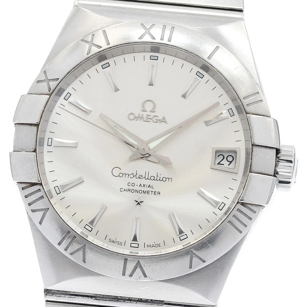 OMEGA CONSTELLATION COAXIAL AUTOMATIC WATCH: OMEGA Constellation Coaxial Automatic Watch Brand: OMEGA Type/Style: Wristwatch Material: Band Material Stainless Steel, Case Material Stainless Steel Color: Case Color Silver Band Color Silver Dial