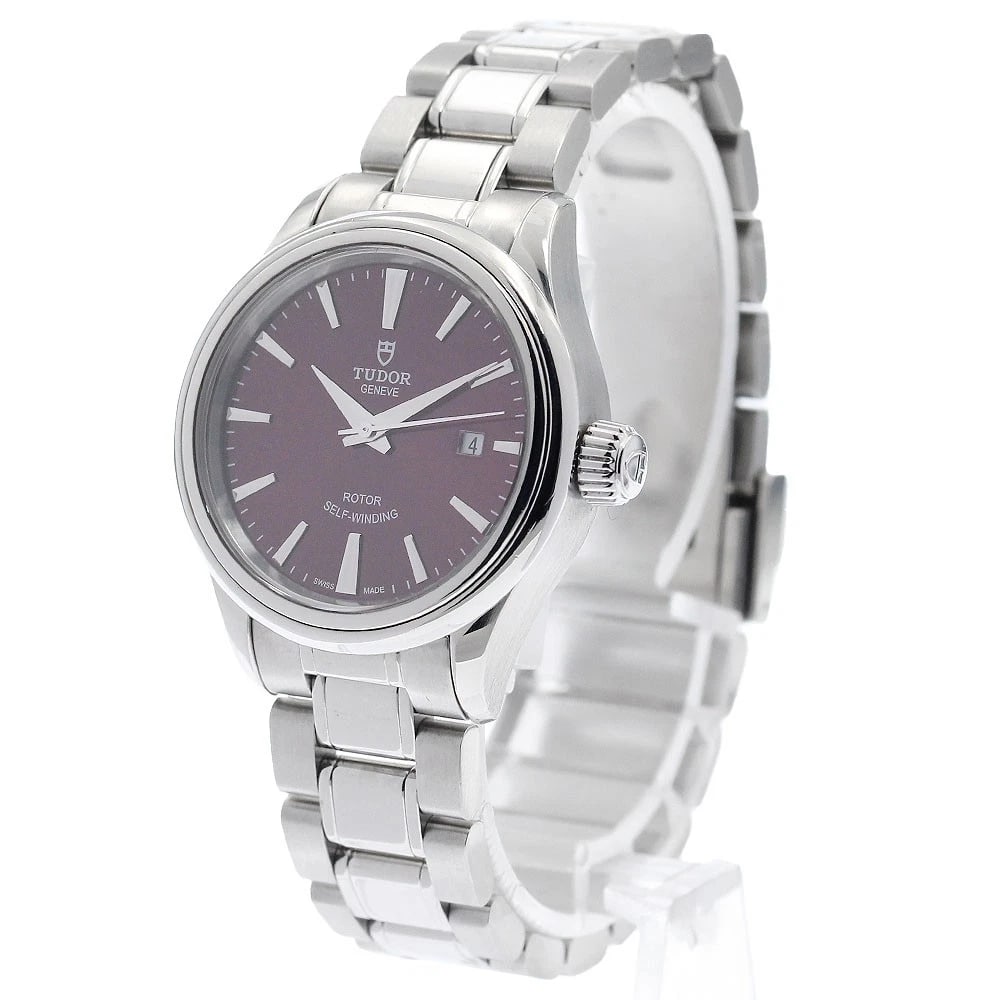 TUDOR DATE BORDEAUX AUTOMATIC WATCH - 2