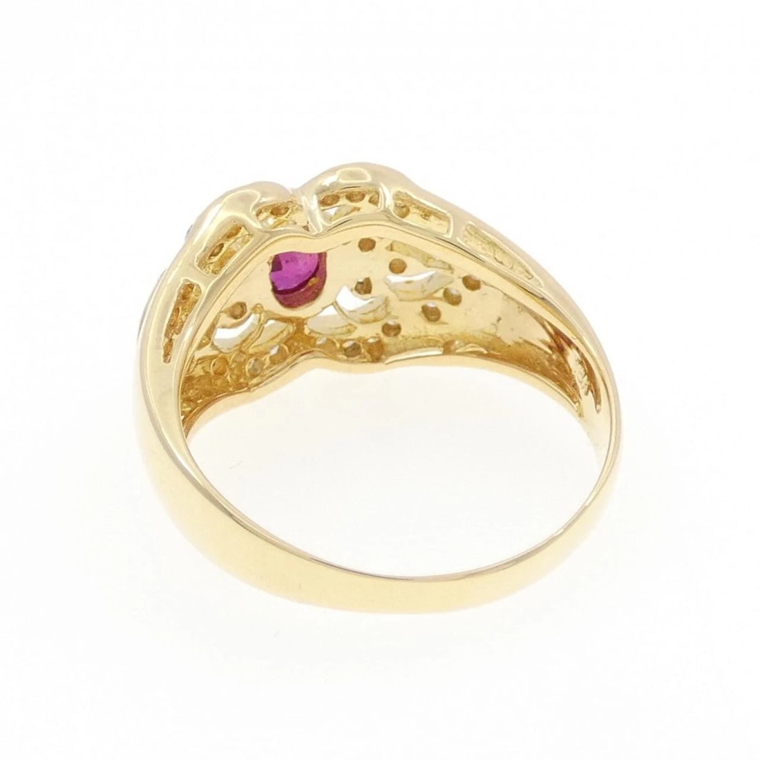 750YG RUBY RING - 3