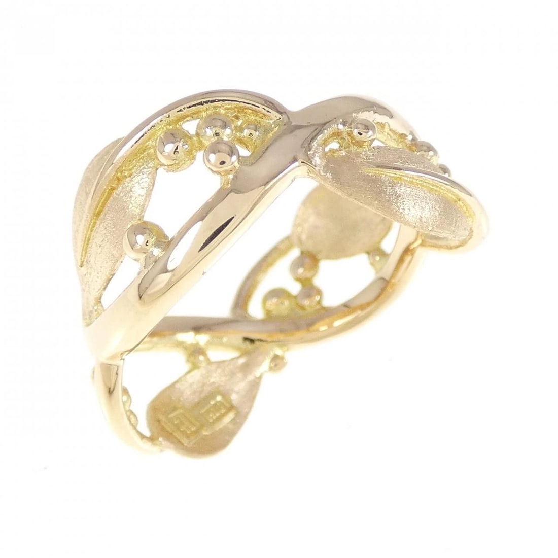 K18YG RING: K18YG ring Brand: Unbranded Type/Style: Ring Material: K18YG, Color: Yellow gold Size: US 6 Accessories: None Accessories Notice: When purchasing pre-owned goods, please refer to the photos of the