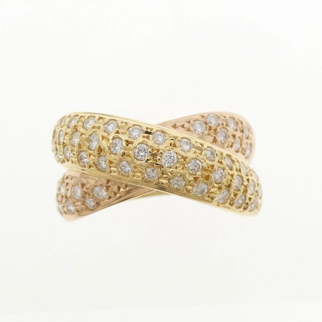 K18YG/K18PG DIAMOND RING (1 of 3)
