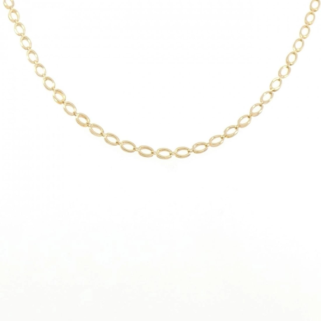 K18YG NECKLACE: K18YG Necklace Brand: Unbranded Type/Style: Necklace Material: K18YG, Color: Yellow gold Size: 41cmActual Size Chain maximum width approx.: 2.9mm Accessories: None Accessories Notice: When purchasing