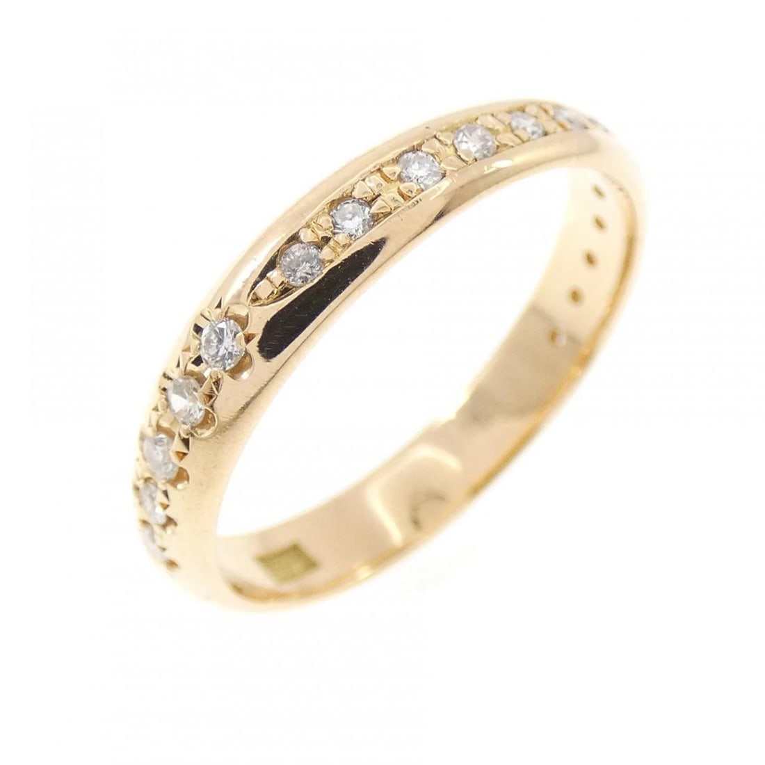 K18YG DIAMOND RING: K18YG Diamond Ring Brand: Unbranded Type/Style: Diamond Ring Material: 18K Yellow Gold, Main Stone Natural Color: Yellow Gold Size: US 6 1/4 Accessories: None Accessories Notice: When purchasing