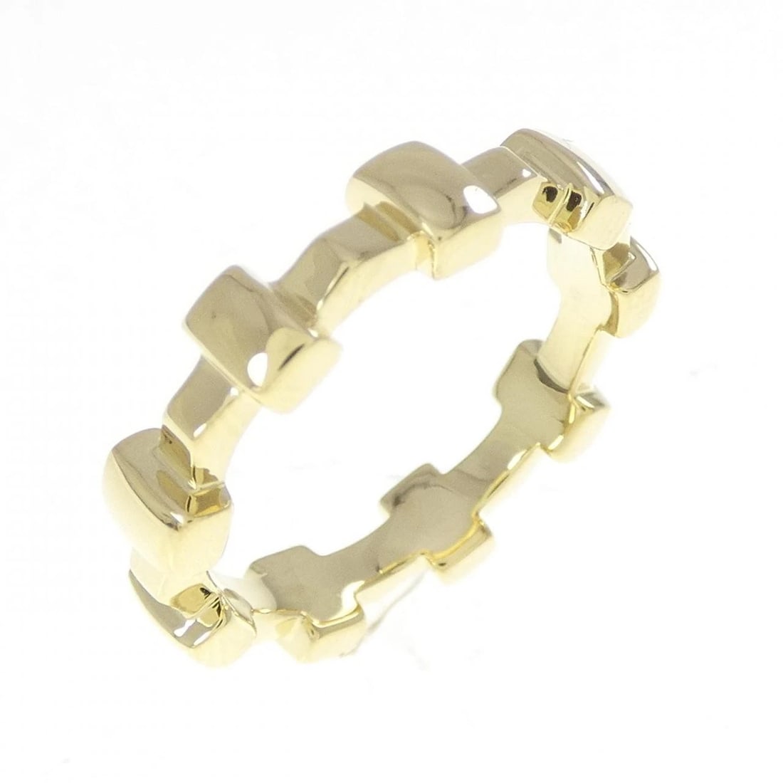 K18YG RING: K18YG ring Brand: Unbranded Type/Style: ring Material: K18YG, Color: Yellow gold Size: US 5 1/4 Accessories: None Accessories Notice: When purchasing pre-owned goods, please refer to the photos of