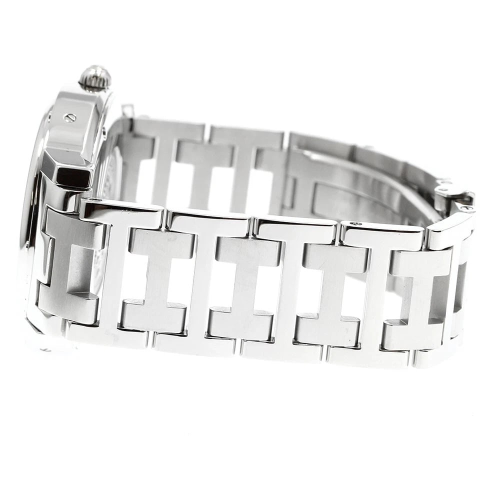 HERMES CLIPPER DATE WHITESILVER AUTOMATIC WATCH - 3