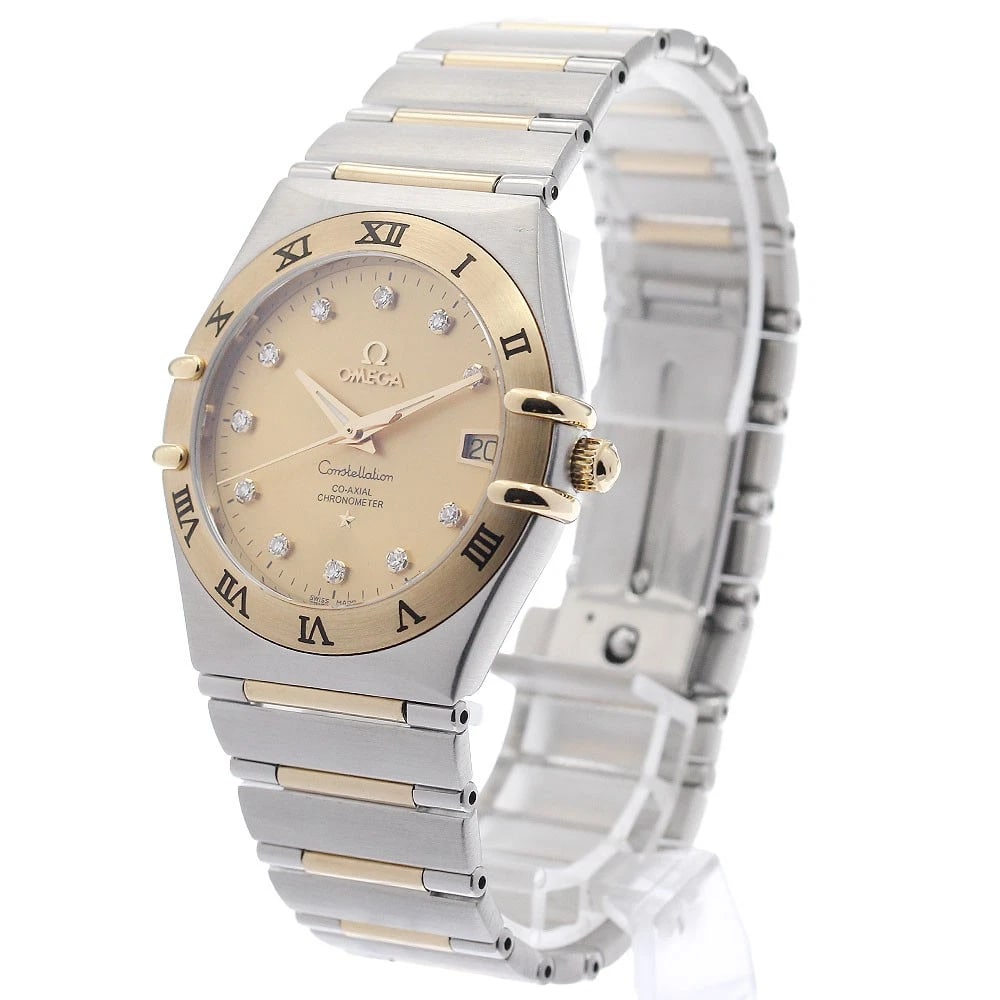 OMEGA CONSTELLATION DIAMOND AUTOMATIC WATCH - 2