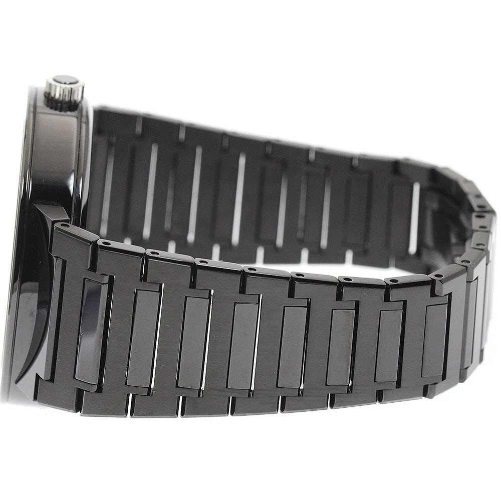 BVLGARI DATE BLACK AUTOMATIC WATCH - 3