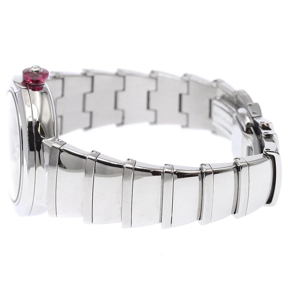 BVLGARI DATE SILVER AUTOMATIC WATCH - 3