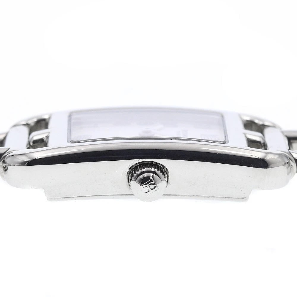 HERMES SILVER QUARTZ WATCH - 3