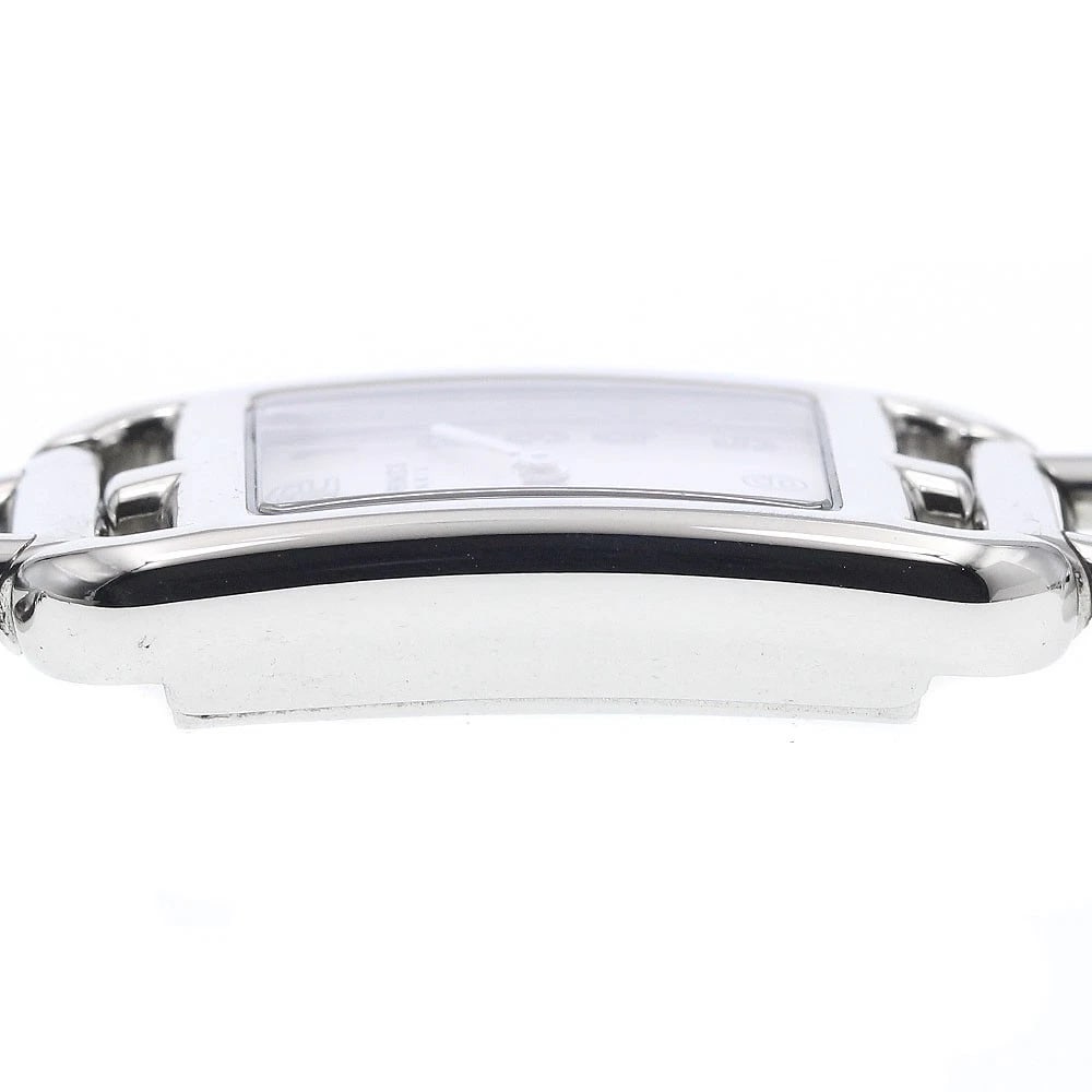 HERMES SILVER QUARTZ WATCH - 4