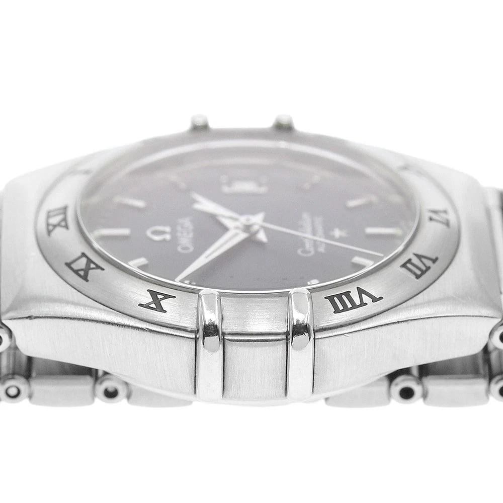 OMEGA CONSTELLATION DATE GRAY AUTOMATIC WATCH - 5