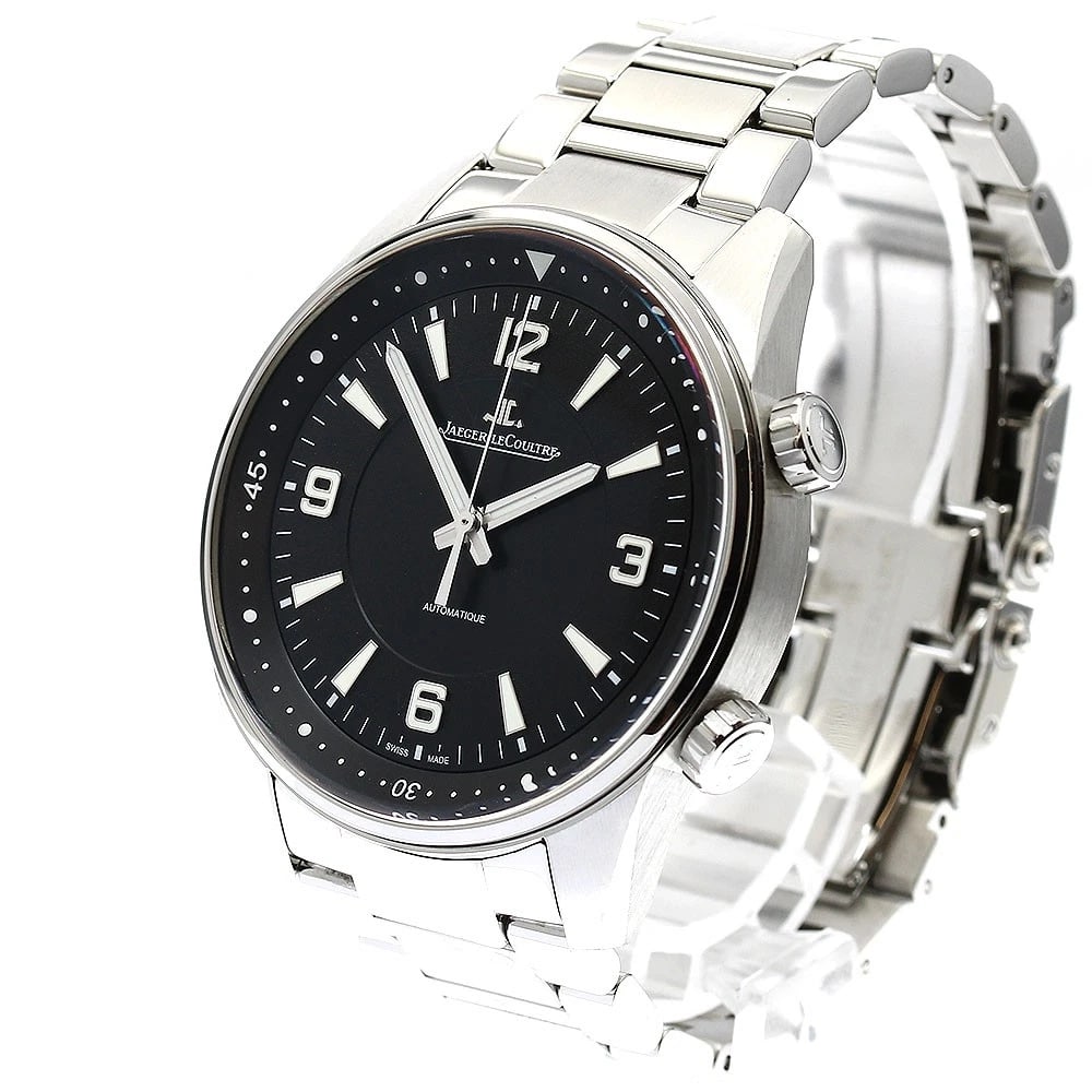 JAEGER-LECOULTRE BLACK AUTOMATIC WATCH - 2