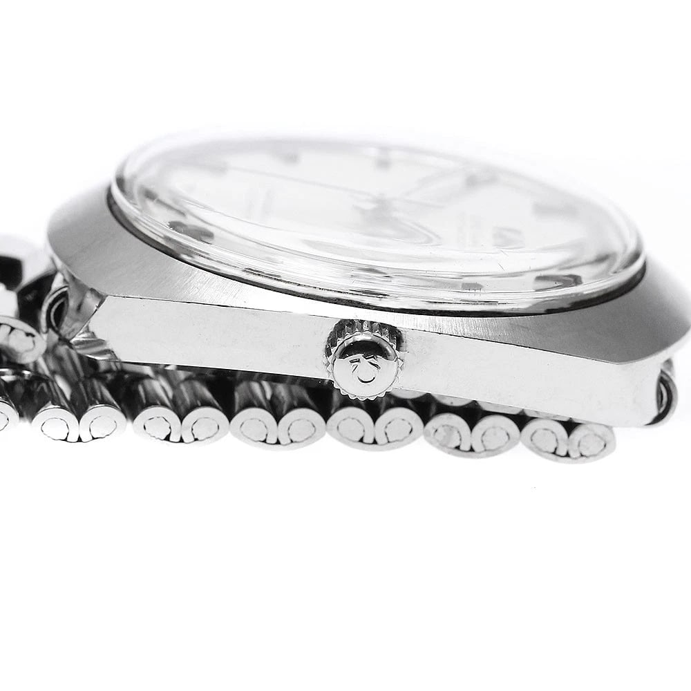 OMEGA SEAMASTER DATE SILVER AUTOMATIC WATCH - 4